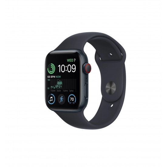 Apple Watch SE 2 (2022) 44mm Aluminium Sportarmband + Cellular image