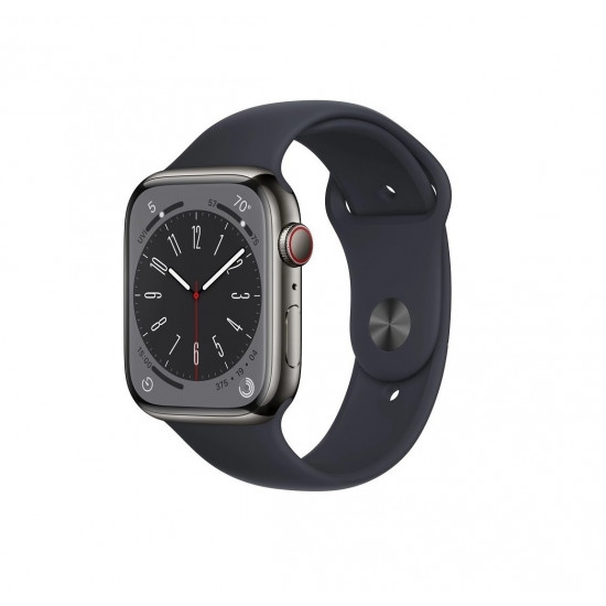 Apple Watch Series 8 45mm Edelstahl Sportarmband + Cellular image