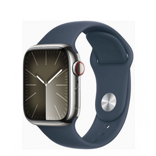 Apple Watch Series 9 41mm Edelstahl Sportarmband + Cellular image