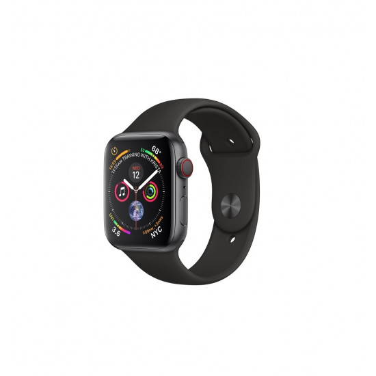 Apple Watch Series 4 44mm Aluminium Sportarmband + Cellular image
