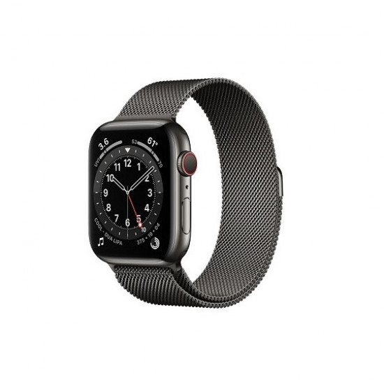 Apple Watch Series 6 44mm Edelstahl Milanaise Armband + Cellular image