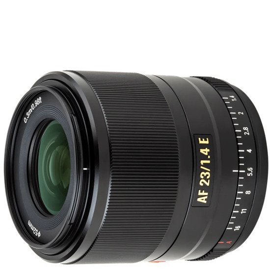 Objektiv AF 23 mm F&1.4 E mit Sony E-Mount image