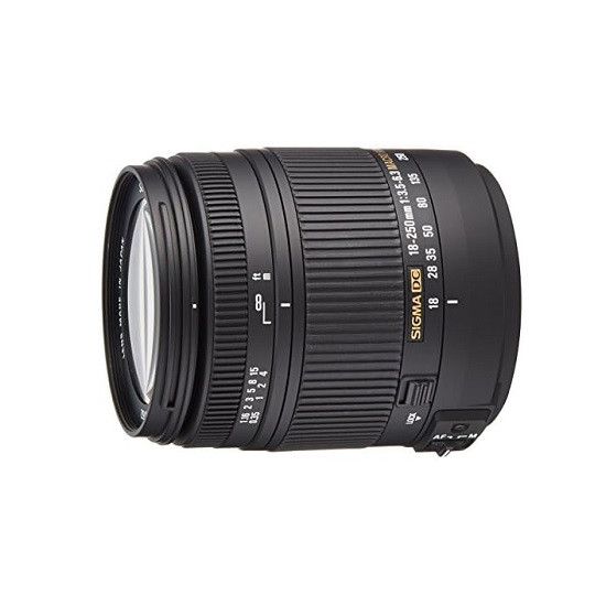Sigma 18-250mm 1:3.5-6.3 AF DC Makro OS HSM für Canon image